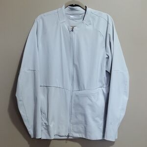 Lululemon Men's Light Gray Licence To Train Track Jacket Size XL